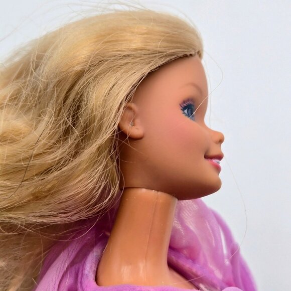 1984 Dreamtime Barbie Doll 9180 Original Gown And Robe Superstar Mattel Read - Picture 13 of 16